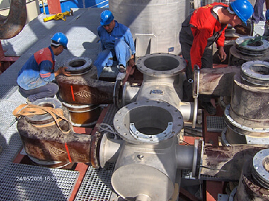 Ouvrages en acier inoxydable chaudronn&eacute;s sur plans